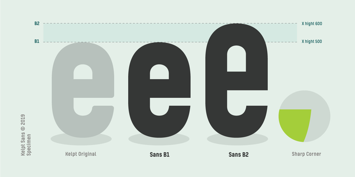 Пример шрифта Kelpt Sans B1 Extra Light Italic
